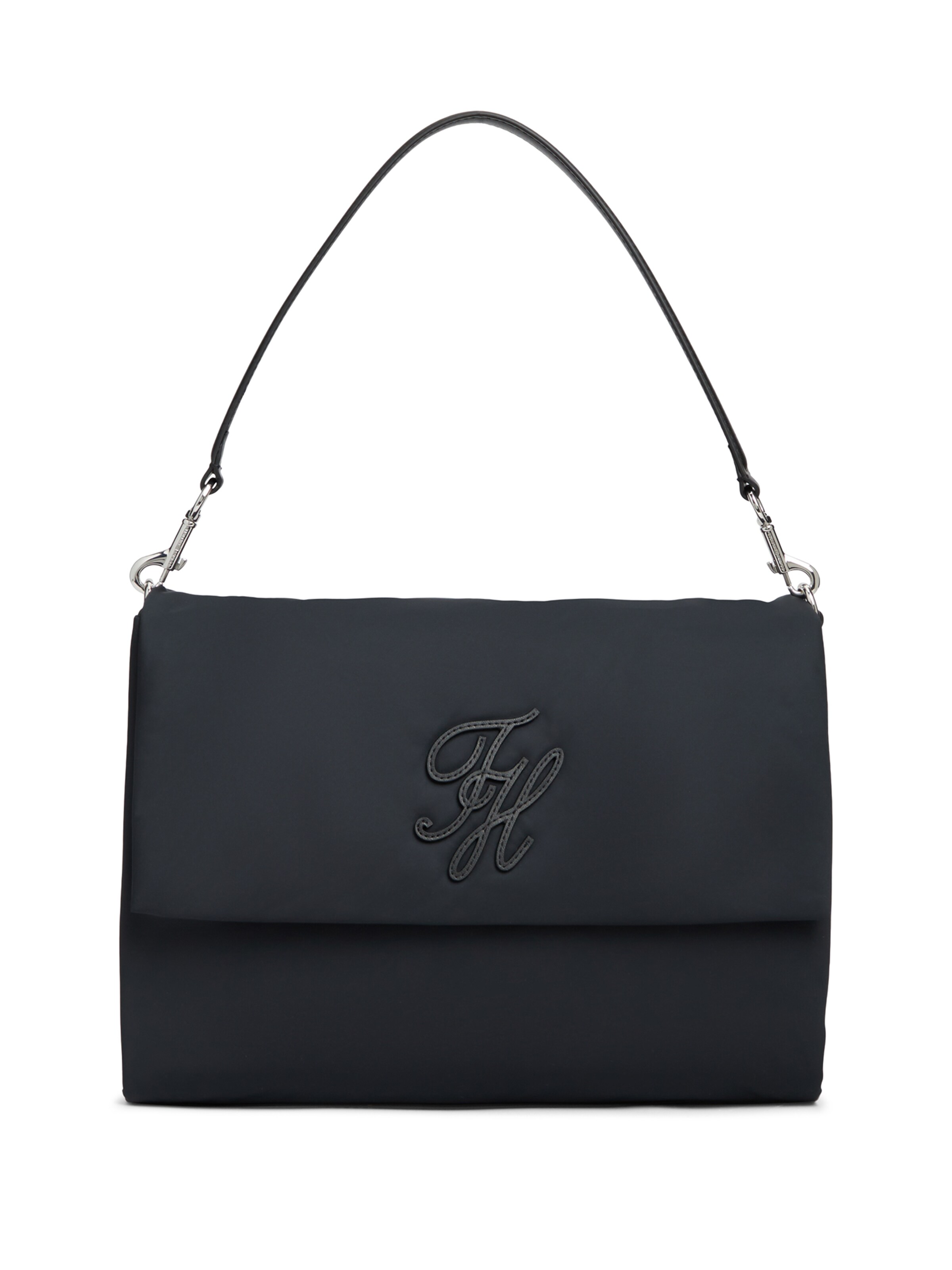 Sac bandoulière TOMMY HILFIGER en noir : devant