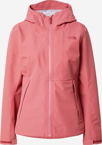 THE NORTH FACE Outdoorjas 'Dryzzle Futurelight' in Roze: voorkant