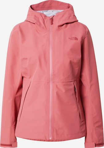 THE NORTH FACE Outdoorová bunda 'Dryzzle Futurelight' – pink: přední strana