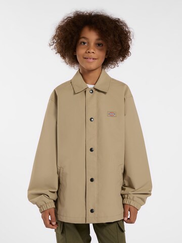 DICKIES Between-season jacket 'Youth Oakport' in Green: front