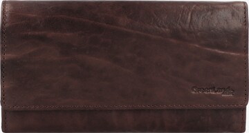 Greenland Nature Wallet in Brown: front