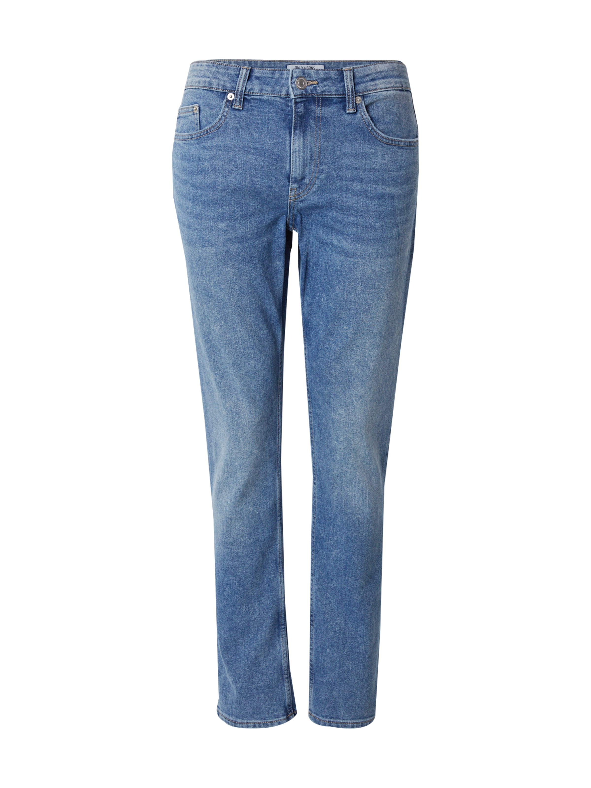 Only & Sons Slimfit Jeans 'ONSLOOM' in Blauw: voorkant