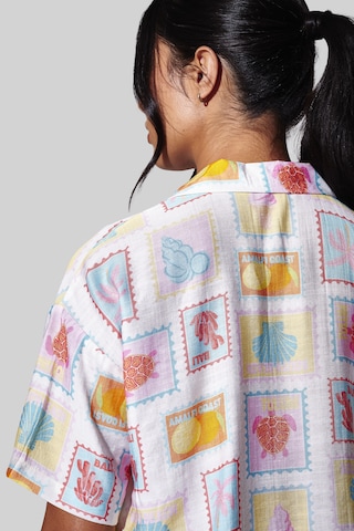 Camicia da notte di South Beach in colori misti