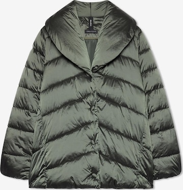 Fiorella Rubino Winterjas in Groen: voorkant