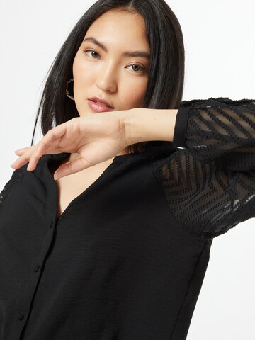 Camicia da donna 'Lisa' di ONLY in nero