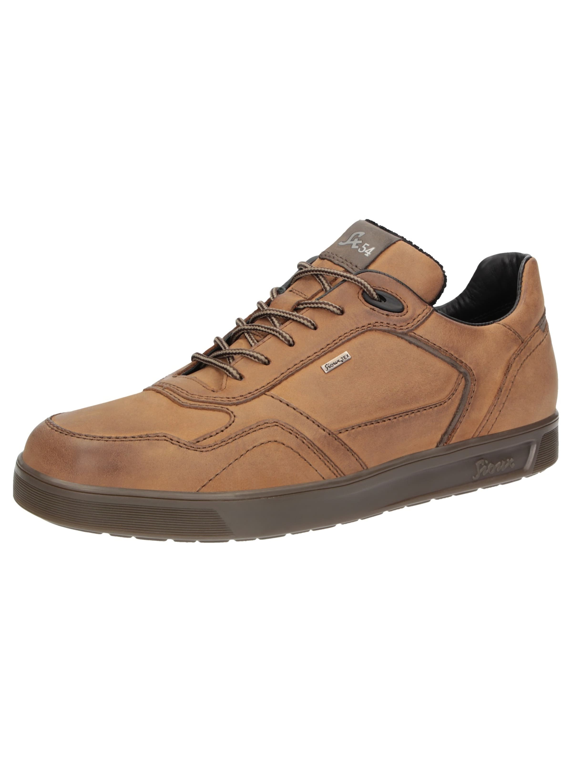 SIOUX Sneakers laag ' Tedroso-706-TEX ' in Bruin: voorkant