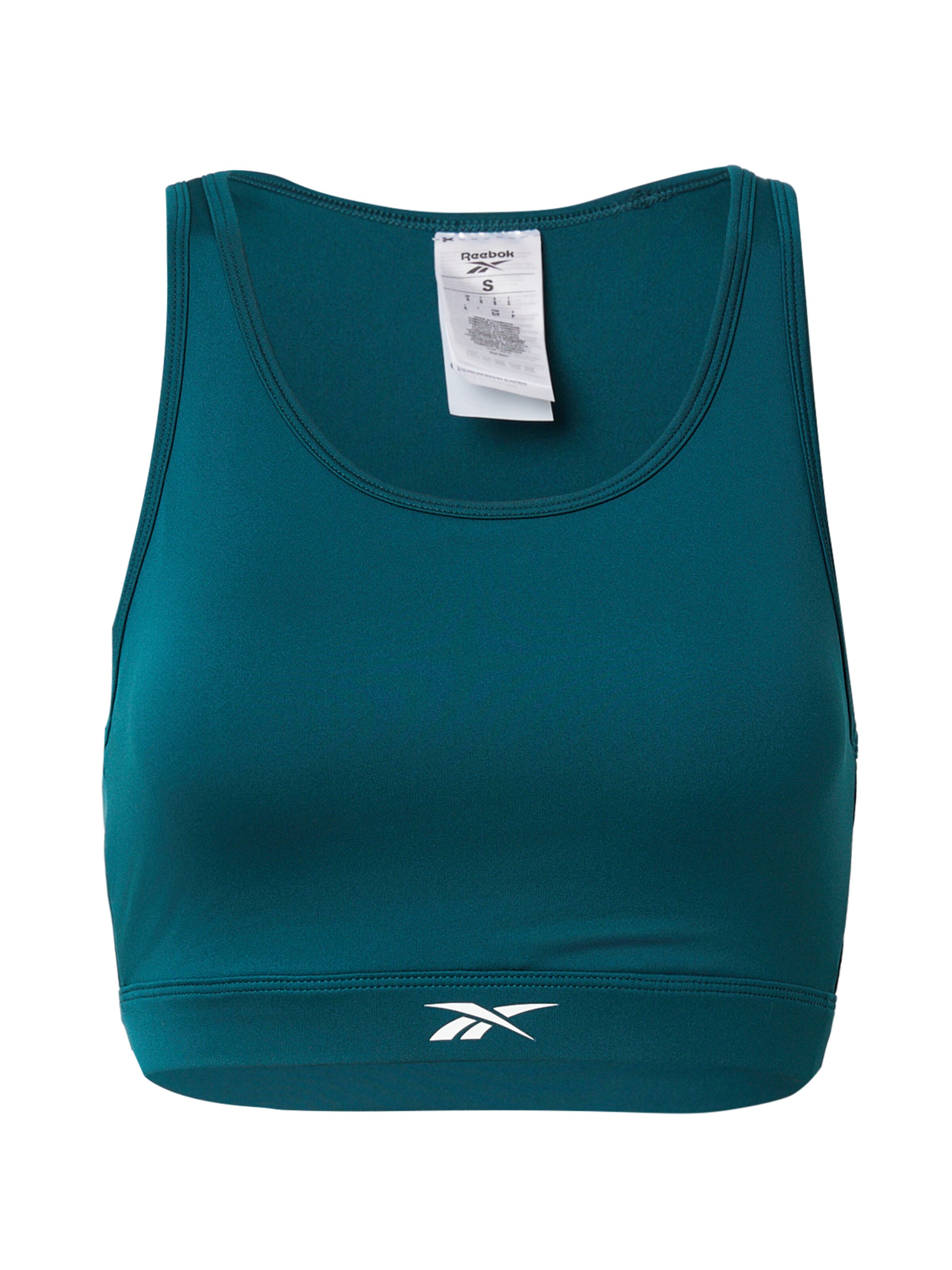 Bustieră Sutien sport 'TULIP CORE' de la Reebok pe verde: față
