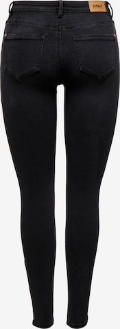 Skinny Jeans 'Wauw' di ONLY in nero