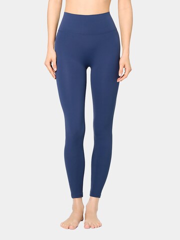 Nur Die Skinny Leggings ' Soft Touch ' in Blue: front