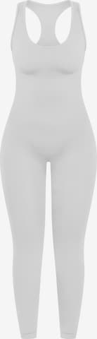 Smilodox Jumpsuit ' Seamless Elsie ' in Grey: front