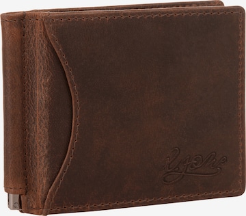 X-ZONE Wallet in Brown: front