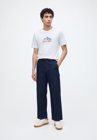 JACK & JONES - Camiseta 'JJROCHE' en blanco