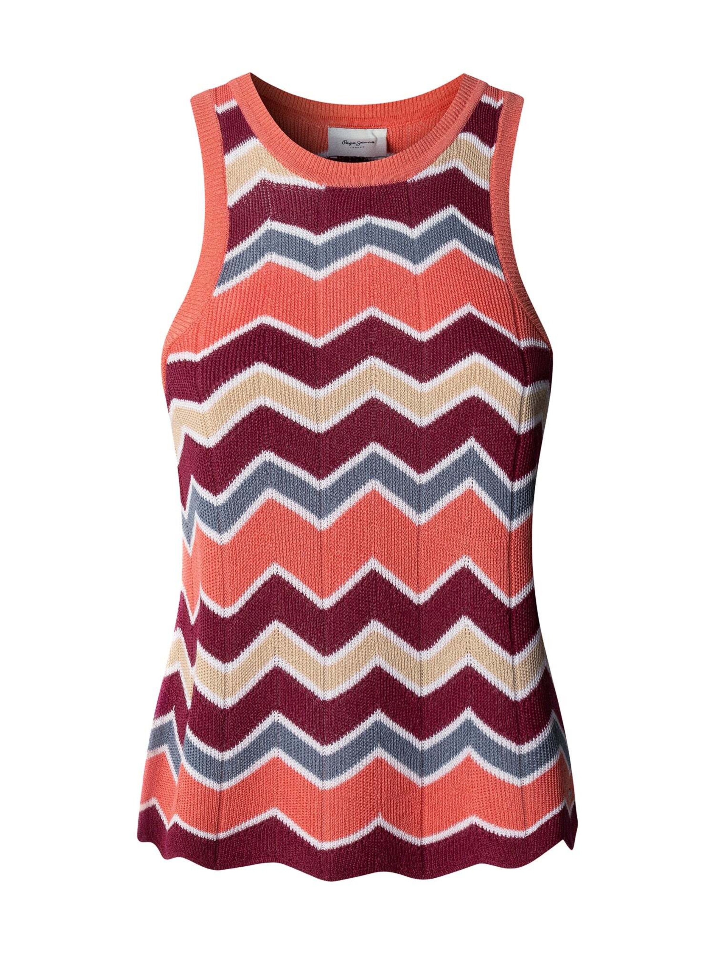 Pepe Jeans Sticktop 'Kasha' in Orange: Vorderseite