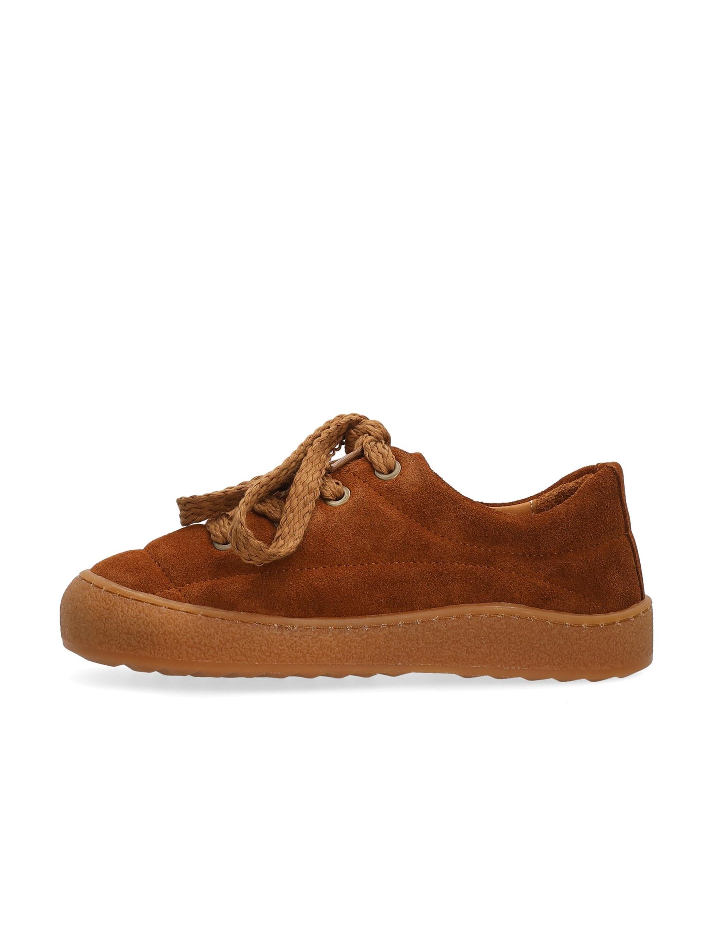VENEZIA Platform trainers in Brown: front