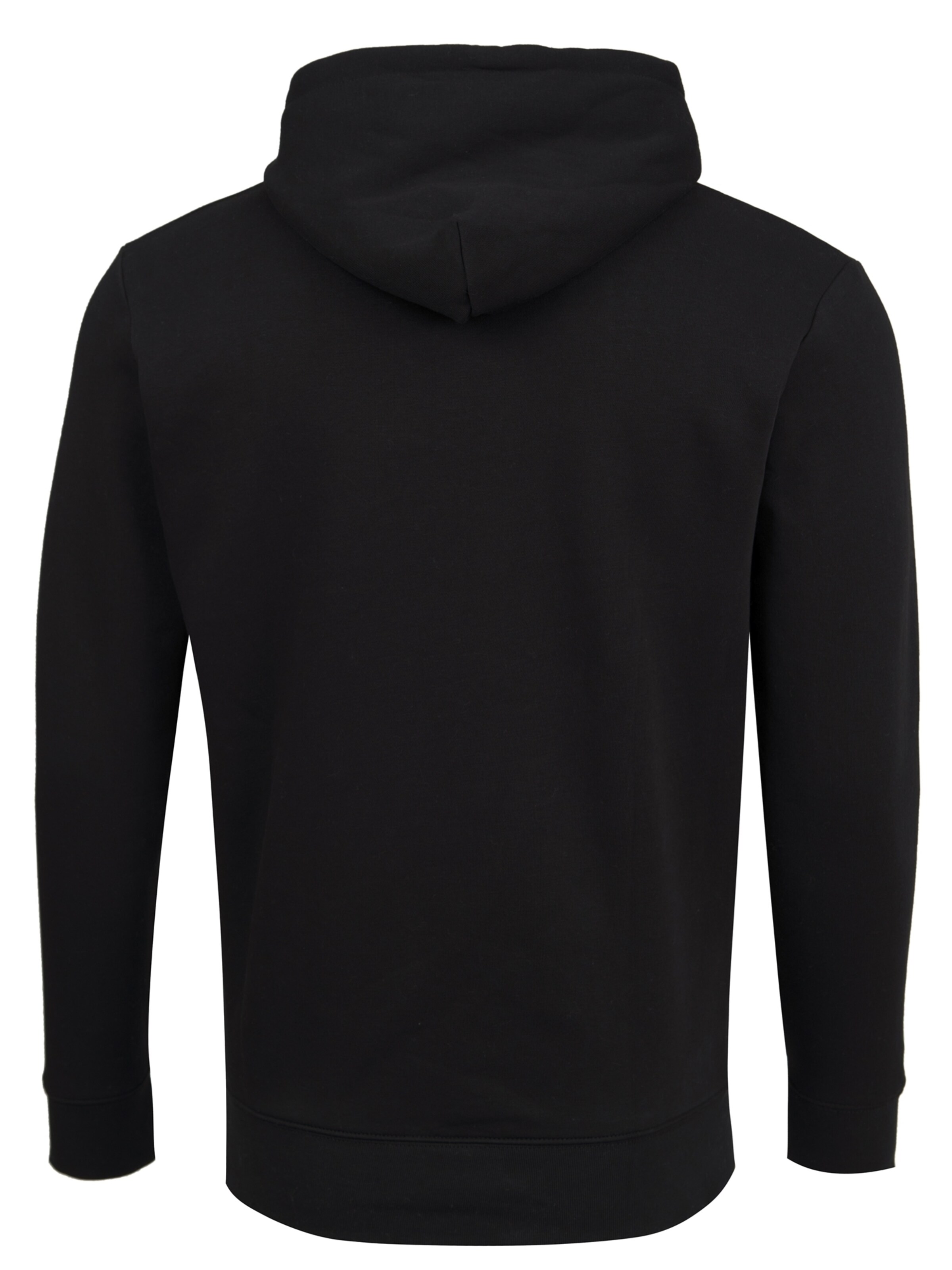 Mikon Sweatshirt 'Eis' in Schwarz