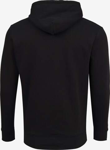 Mikon Sweatshirt 'Eis' in Schwarz