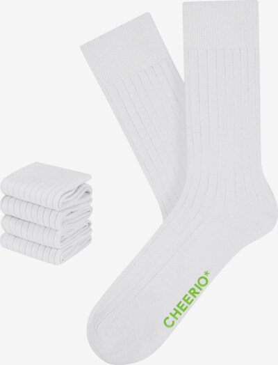 CHEERIO* Chaussettes en blanc, Vue avec produit