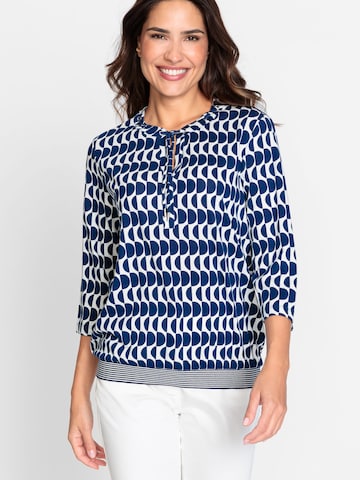 Olsen Shirt in Blauw