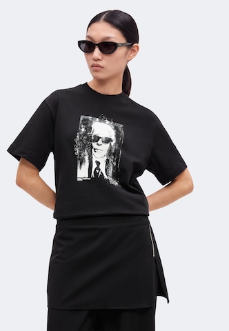 KARL LAGERFELD JEANS Koszulka w kolorze czarny