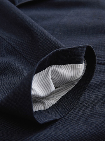 Coupe regular Veste de costume Next en bleu