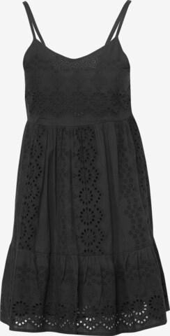 KOROSHI Letní šaty – černá: přední strana