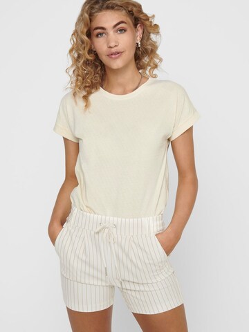 T-shirt 'Pastel Life' JDY en beige