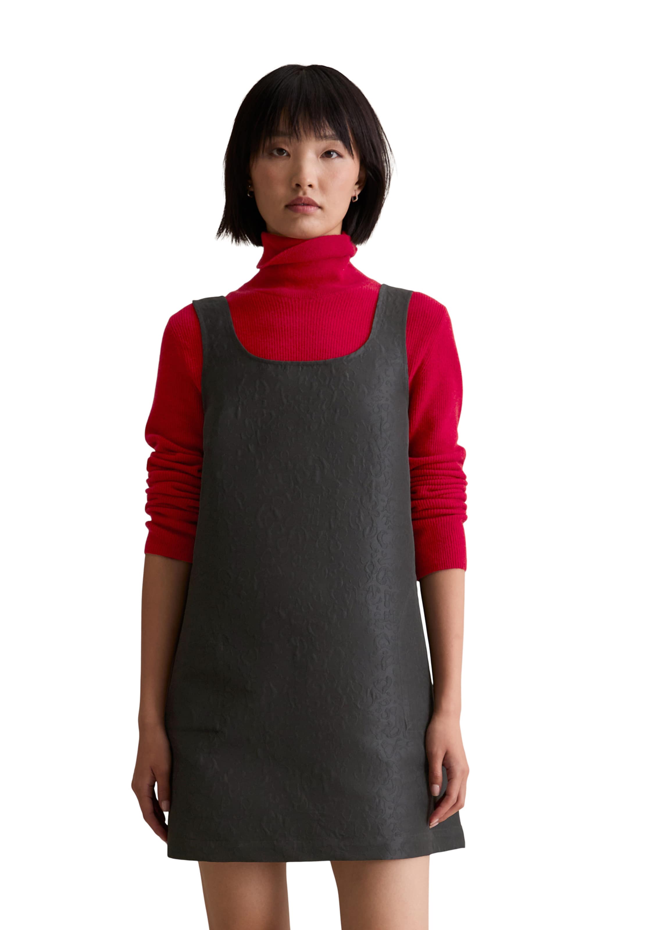 Marc O'Polo DENIM Kleid in Schwarz: Vorderseite