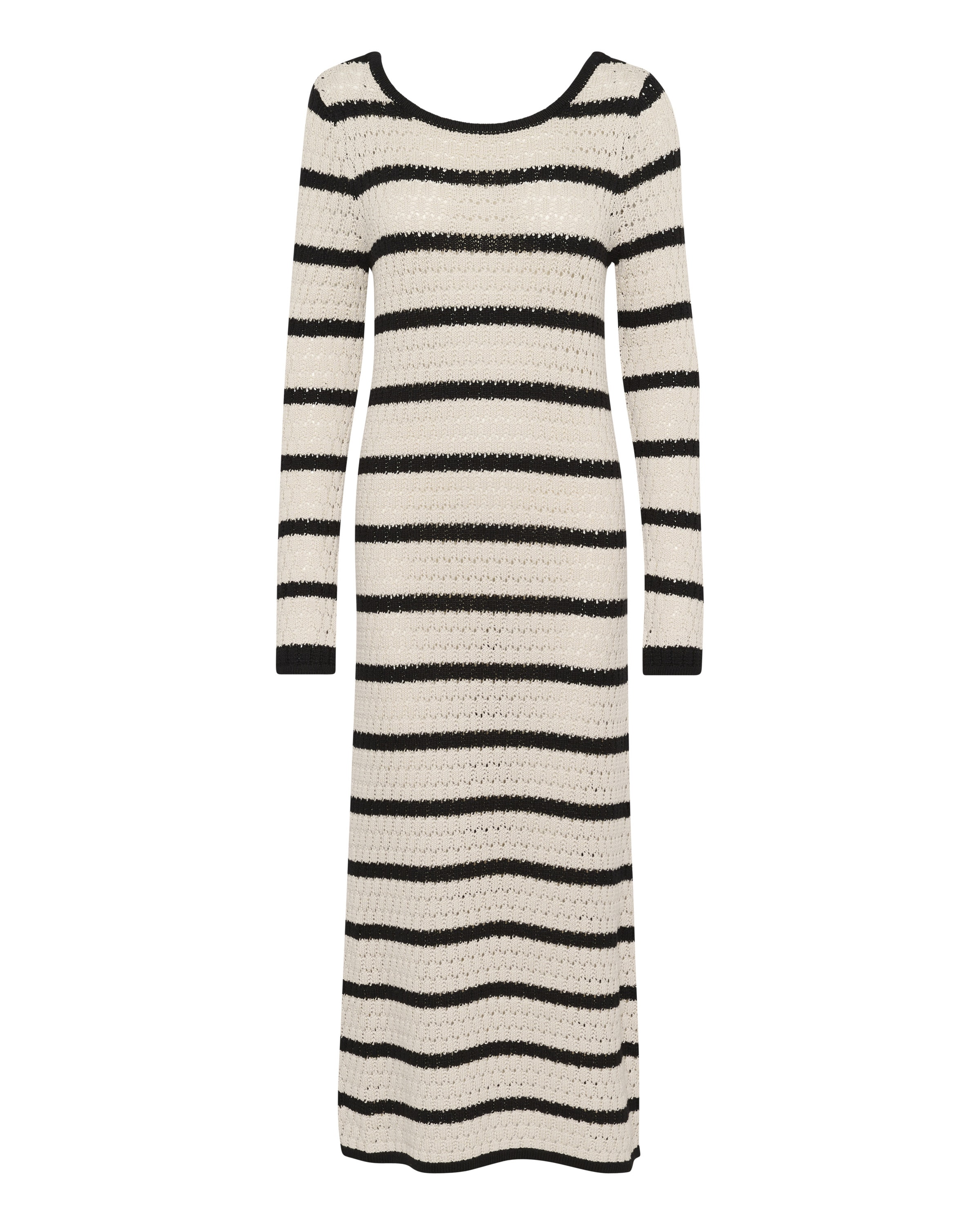 Kaffe Strickkleid 'Eleanor' in Beige: Vorderseite