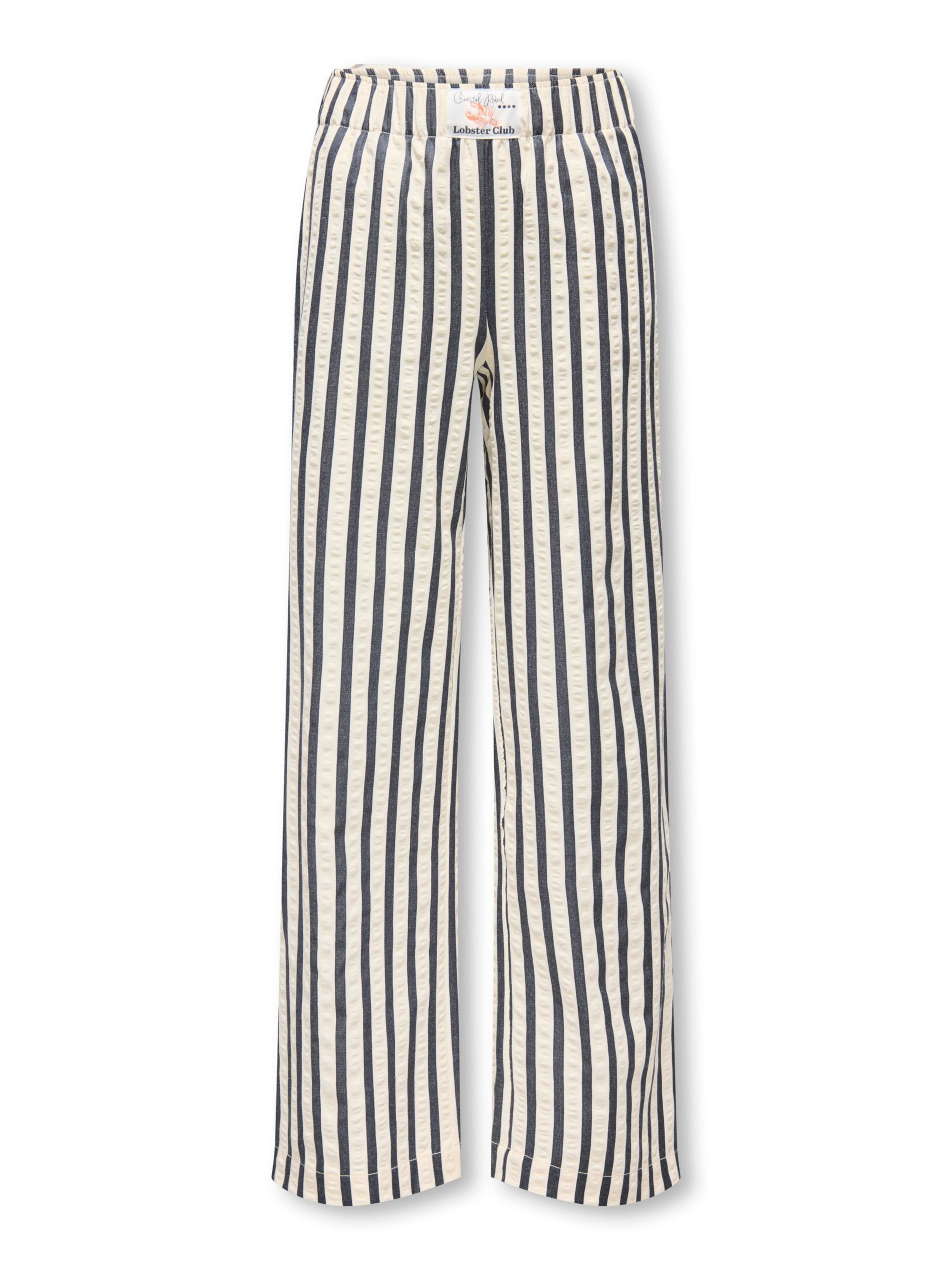 Wide Leg Pantalon ONLY GIRLS en gris : devant