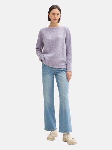 TOM TAILOR Sweatshirt in Lila