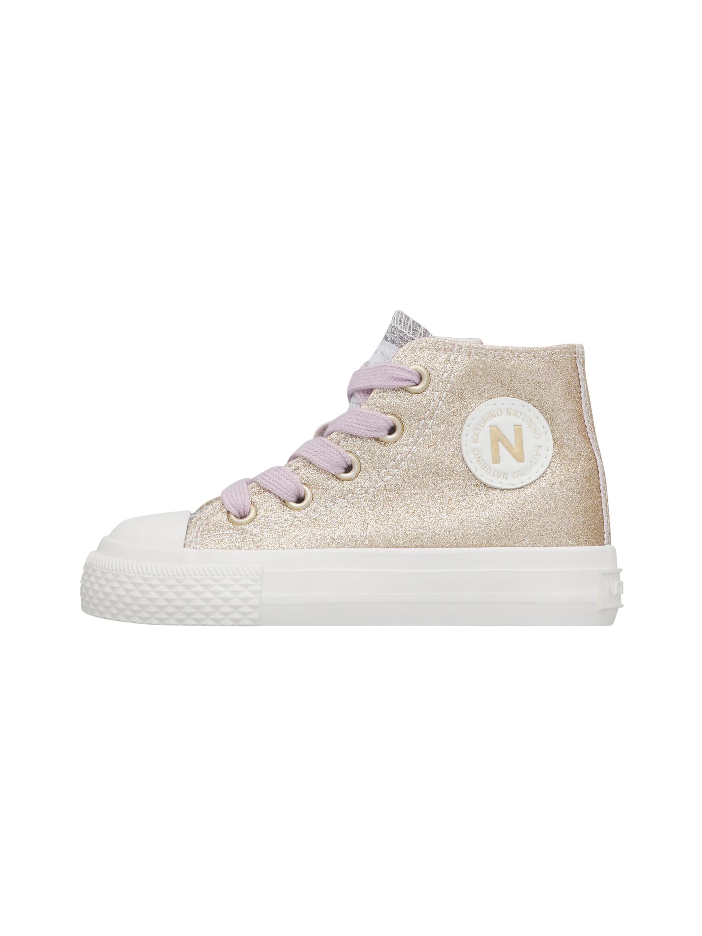 NATURINO Sneaker 'YLFAS.'‌‌‌‌‌ in Gold: Vorderseite