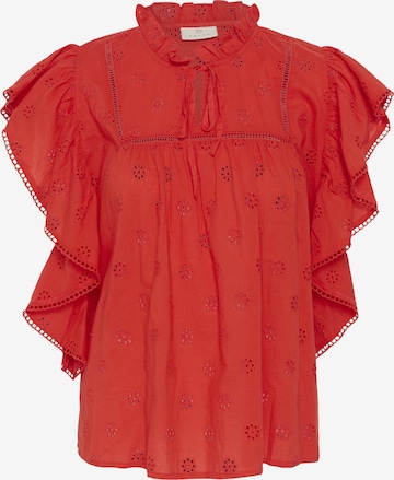 Kaffe - Blusa 'Fiona' em vermelho: frente