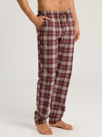 Hanro Pajama Pants ' Cozy Comfort ' in Beige: front