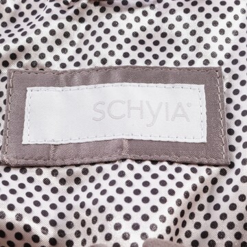 Schyia Lederjacke / Ledermantel M in Braun