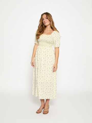 Robe 'Anni' minus en jaune : devant