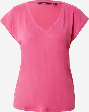 VERO MODA T-Shirt 'FILLI' in Pink: predná strana