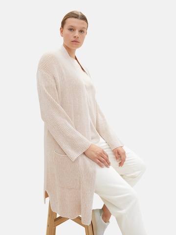 Geacă tricotată de la Tom Tailor Women + pe alb