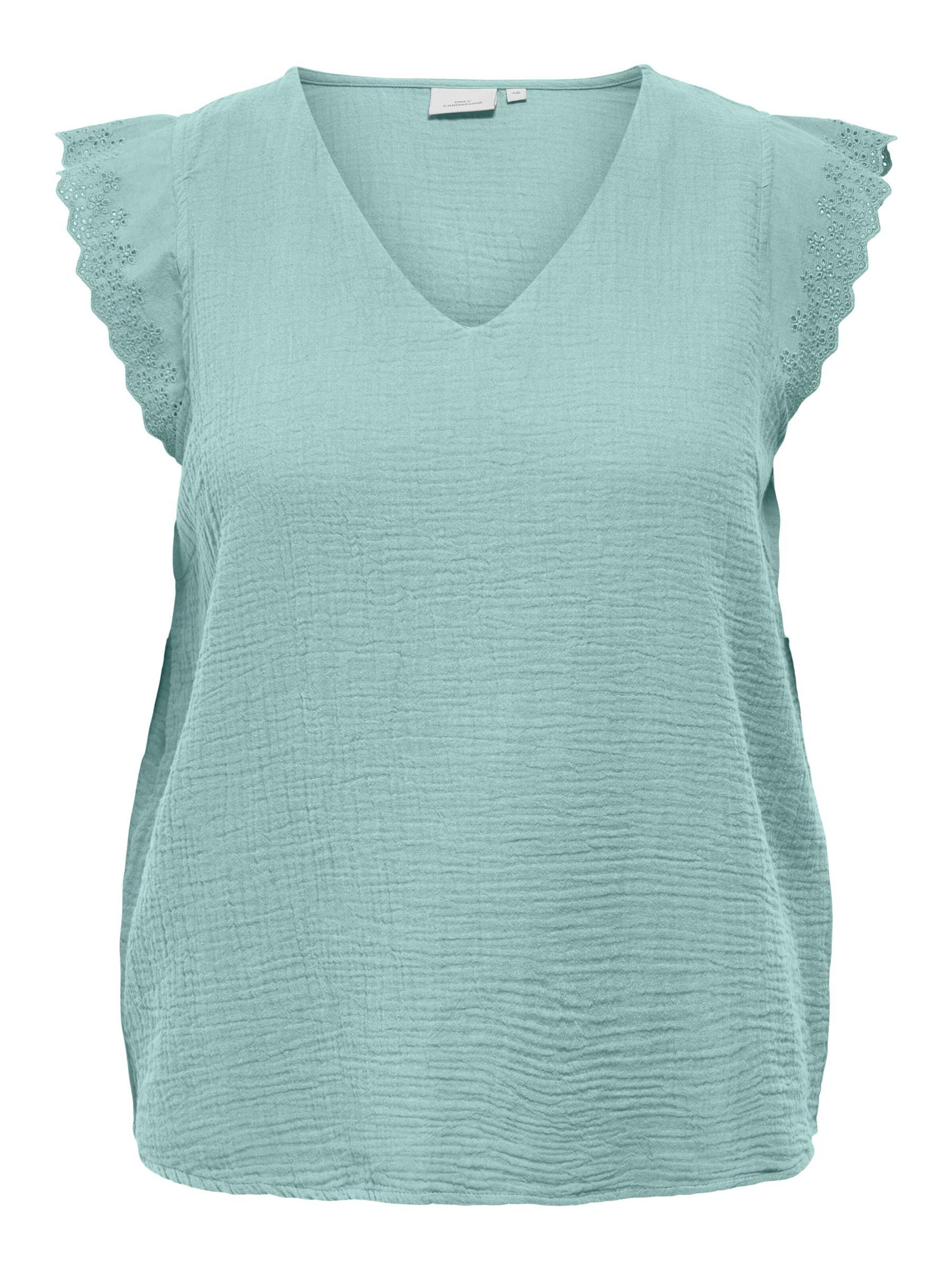 Chemisier 'CARThyra' ONLY Carmakoma en vert : devant