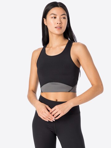 NU-IN Top in Grey: front