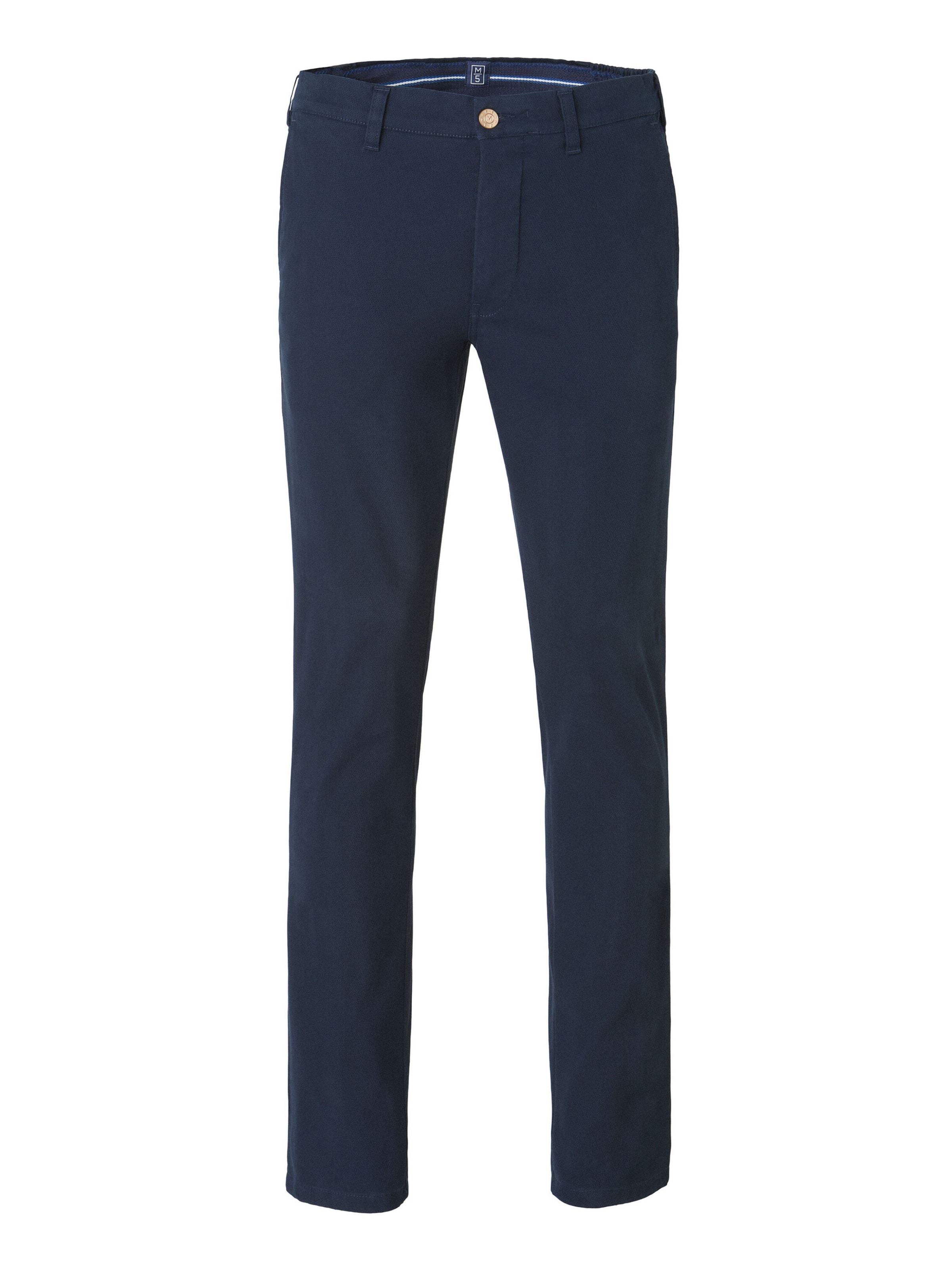 Regular Pantalon chino 'Move' MEYER en bleu : devant