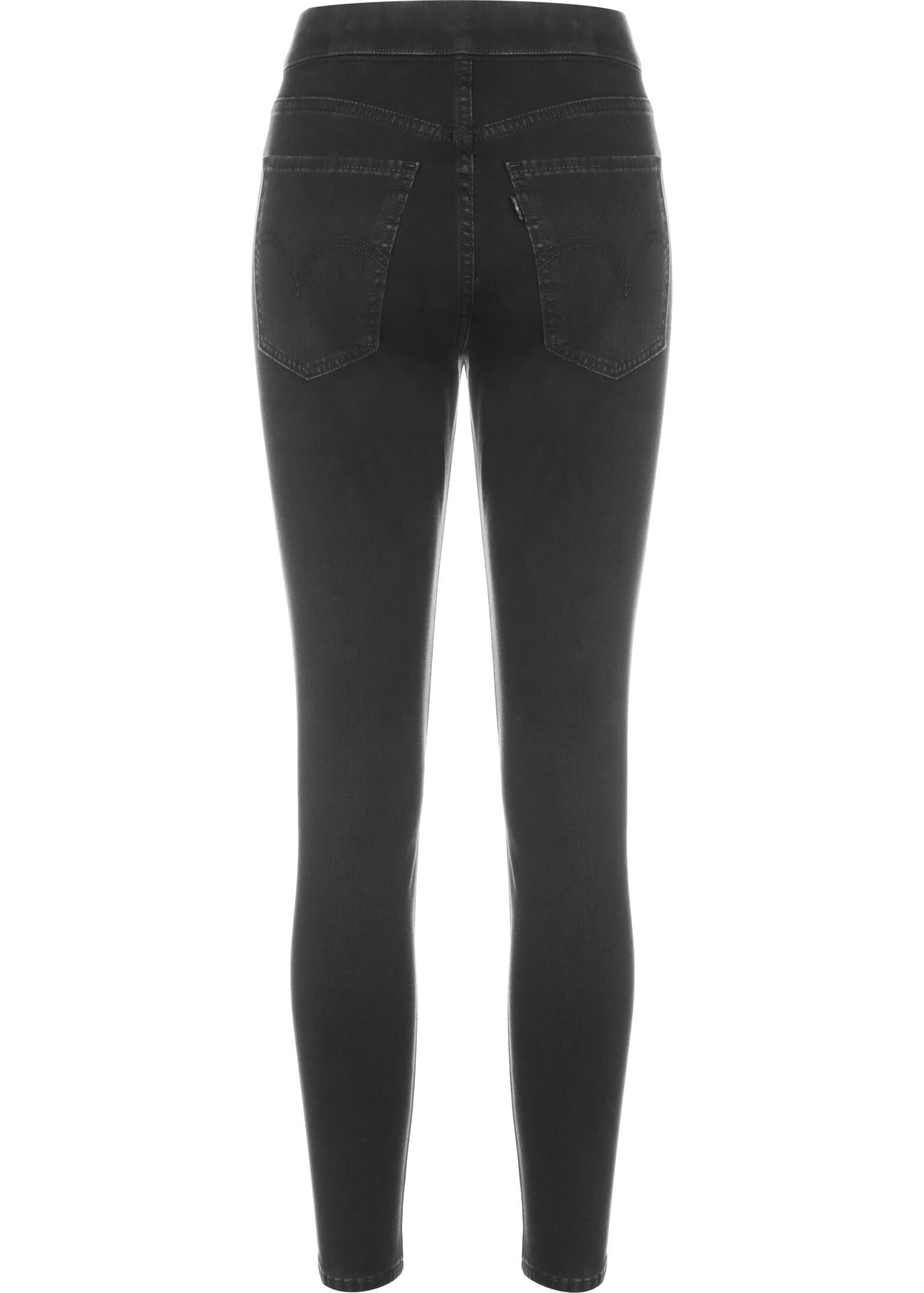 Skinny Jean 'Mile High Pull On' LEVI'S ® en noir