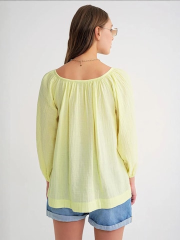 MixRay Bluse 'Blusen'‌‌‌‌‌‌ in Gelb