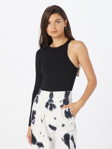 Urban Classics Body in Schwarz: Vorderseite