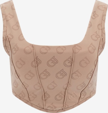 GUESS Push-up Sports Bra in Pink: front