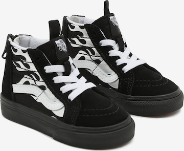 VANS - Sapatilhas 'TD SK8-Hi Zip' em preto