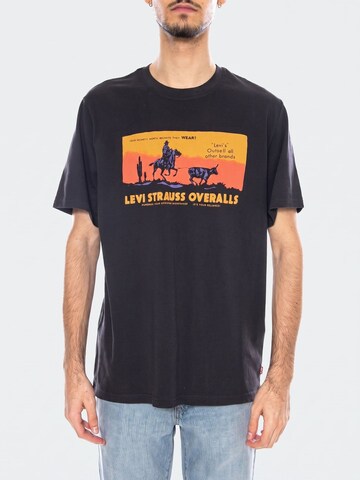 LEVI'S ® Koszulka 'Levi's® Men's Relaxed Short Sleeve Graphic T-Shirt' w kolorze czarny