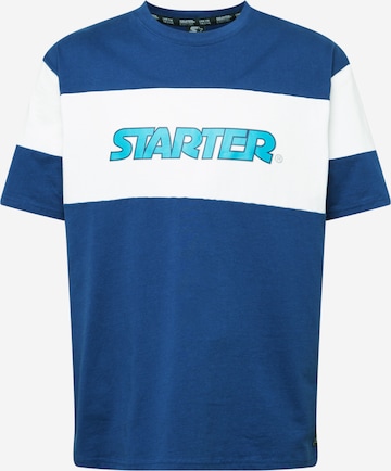 Starter Black Label Tričko – modrá: přední strana