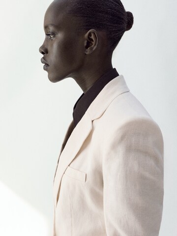 Blazer 'Boreli' MANGO en beige