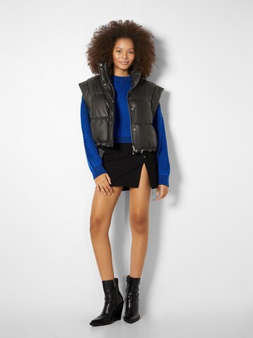 Gilet Bershka en noir