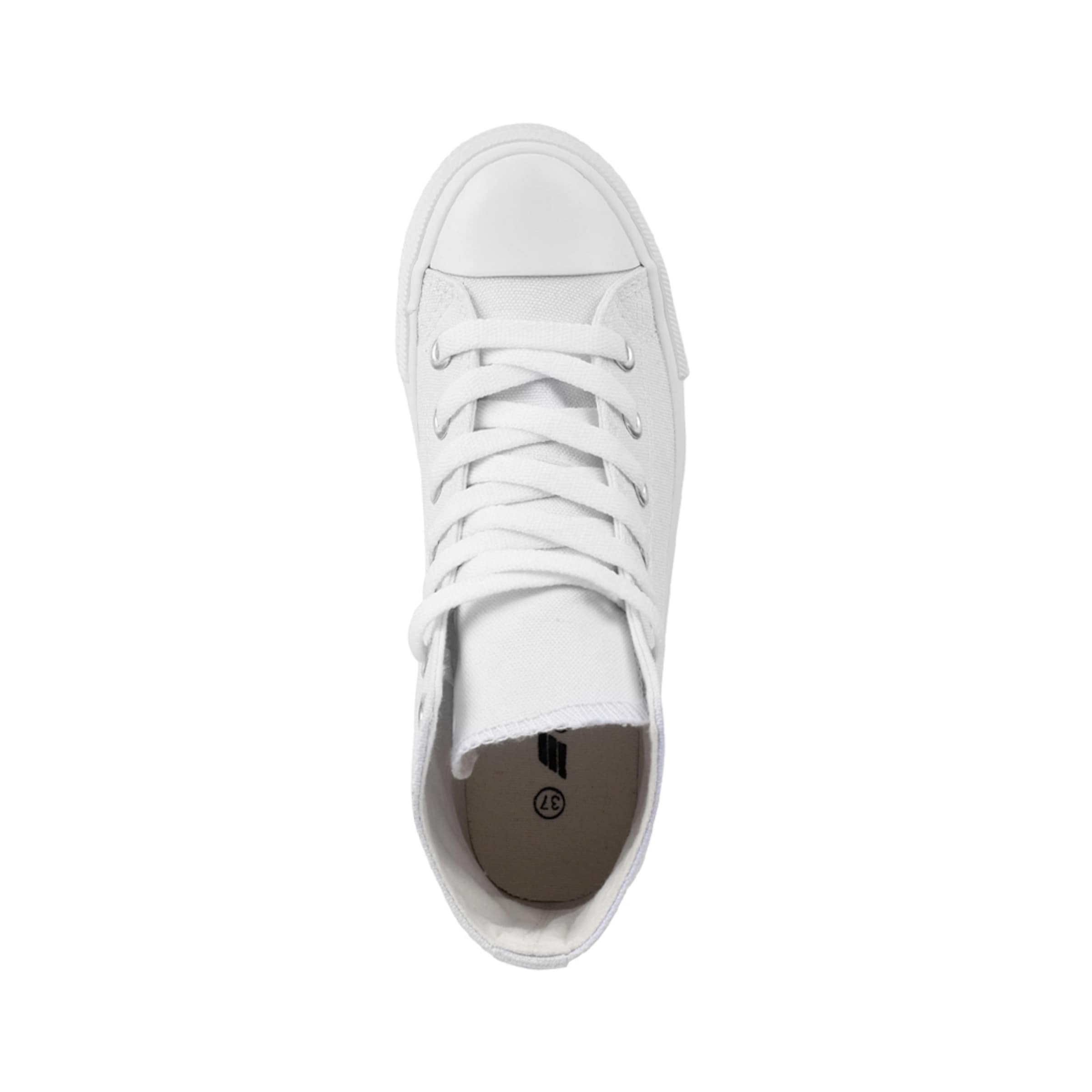 Baskets hautes Elara en blanc